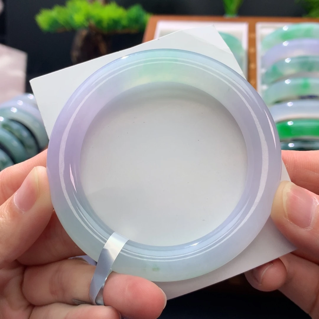 翡翠未镶嵌手镯闪购 14