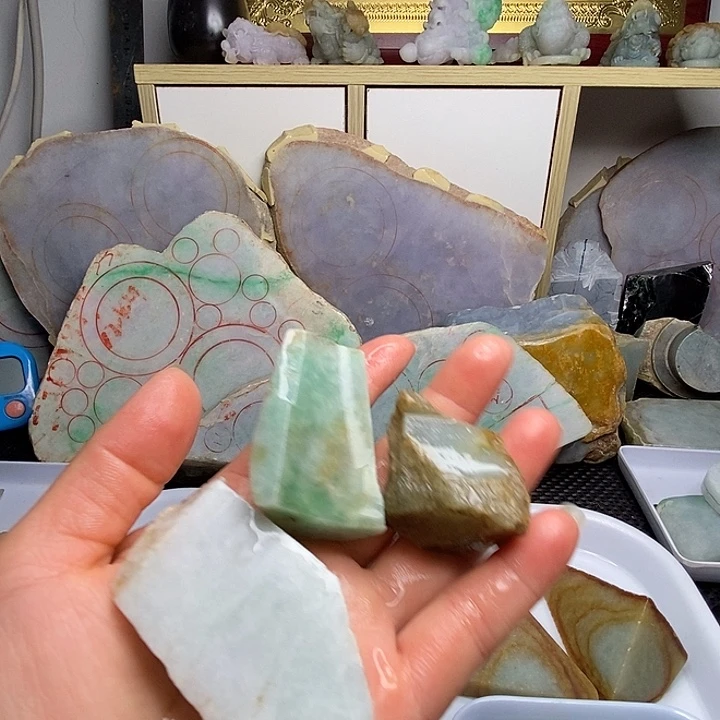 翡翠散珠缅甸翡翠3