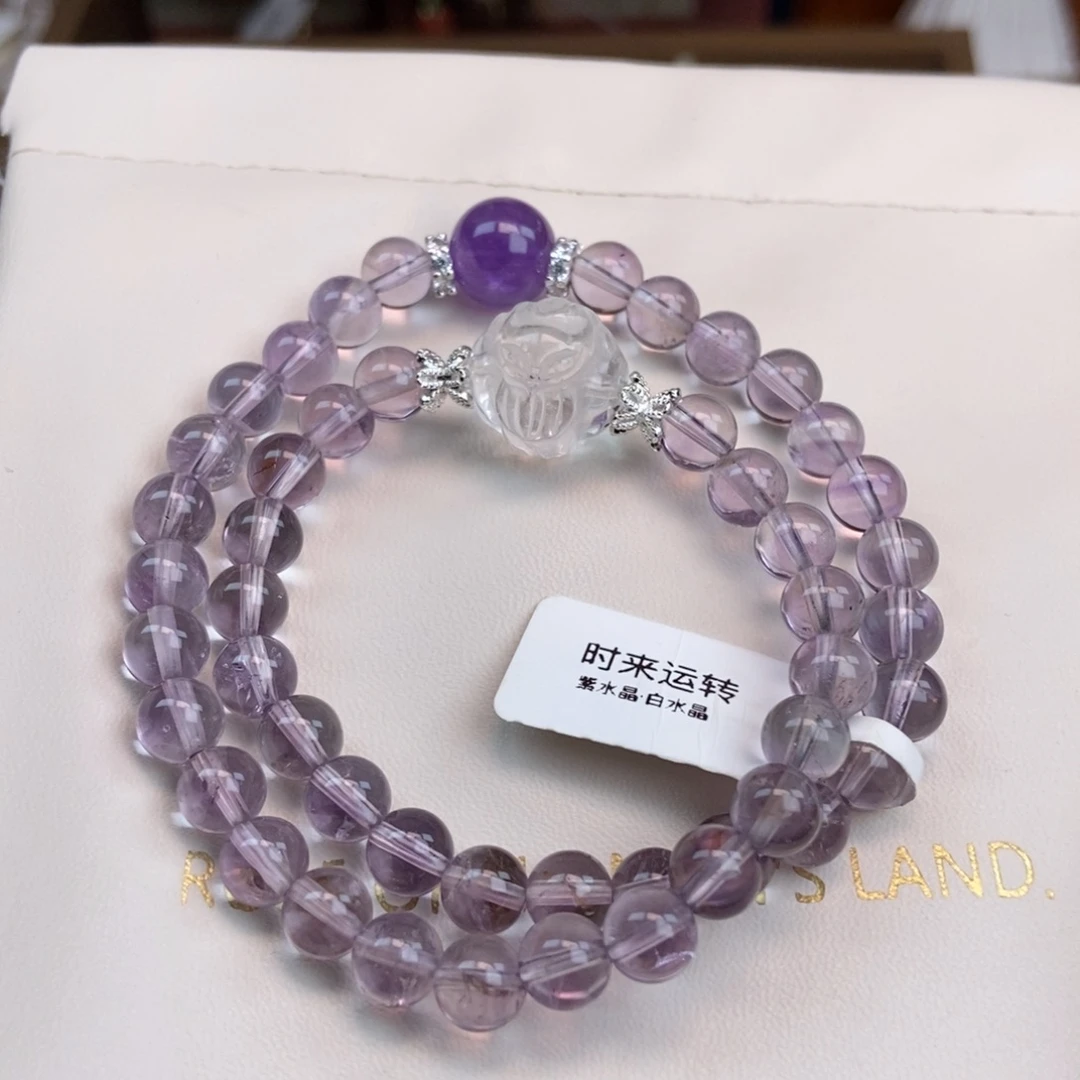 水晶手链未镶嵌f****q水晶手链