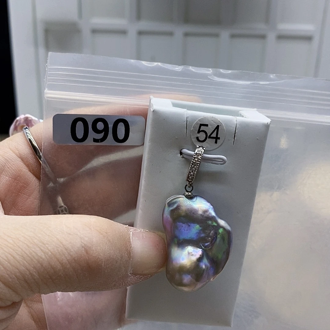 颈饰合金淡水珍珠