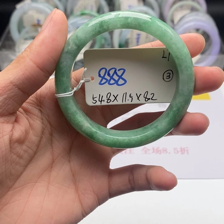未镶嵌手镯翡翠手镯