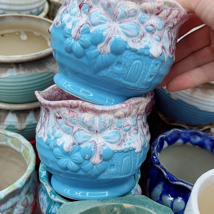 多肉绿植陶瓷花盆