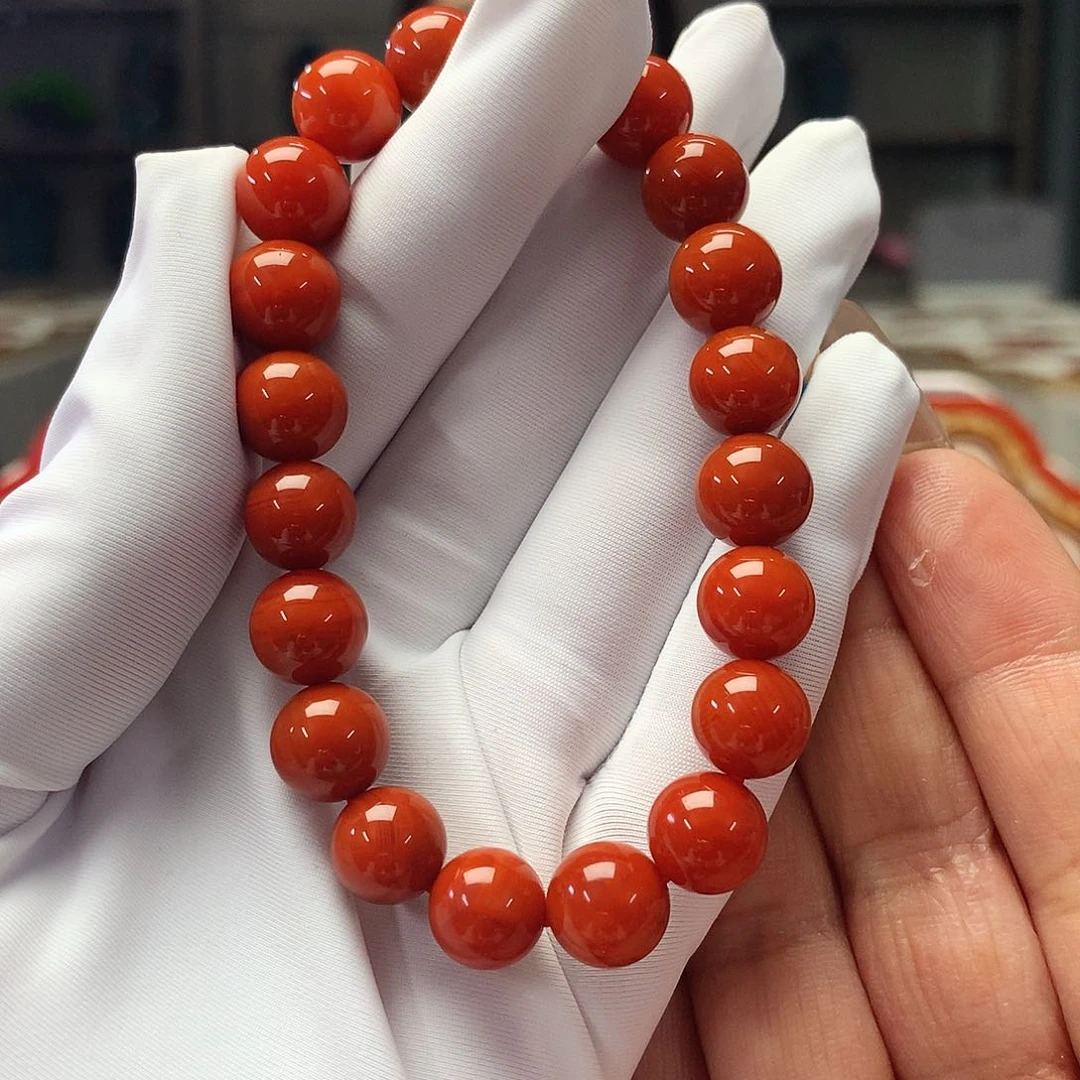 【闪购商品】南红玛瑙10m m未镶嵌手串