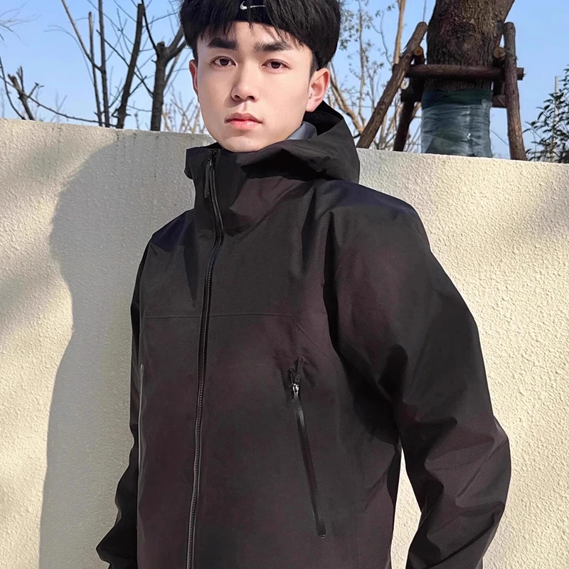 【户外硬壳冲锋衣】JackFish户外防风冲锋衣女男新款防水春夏