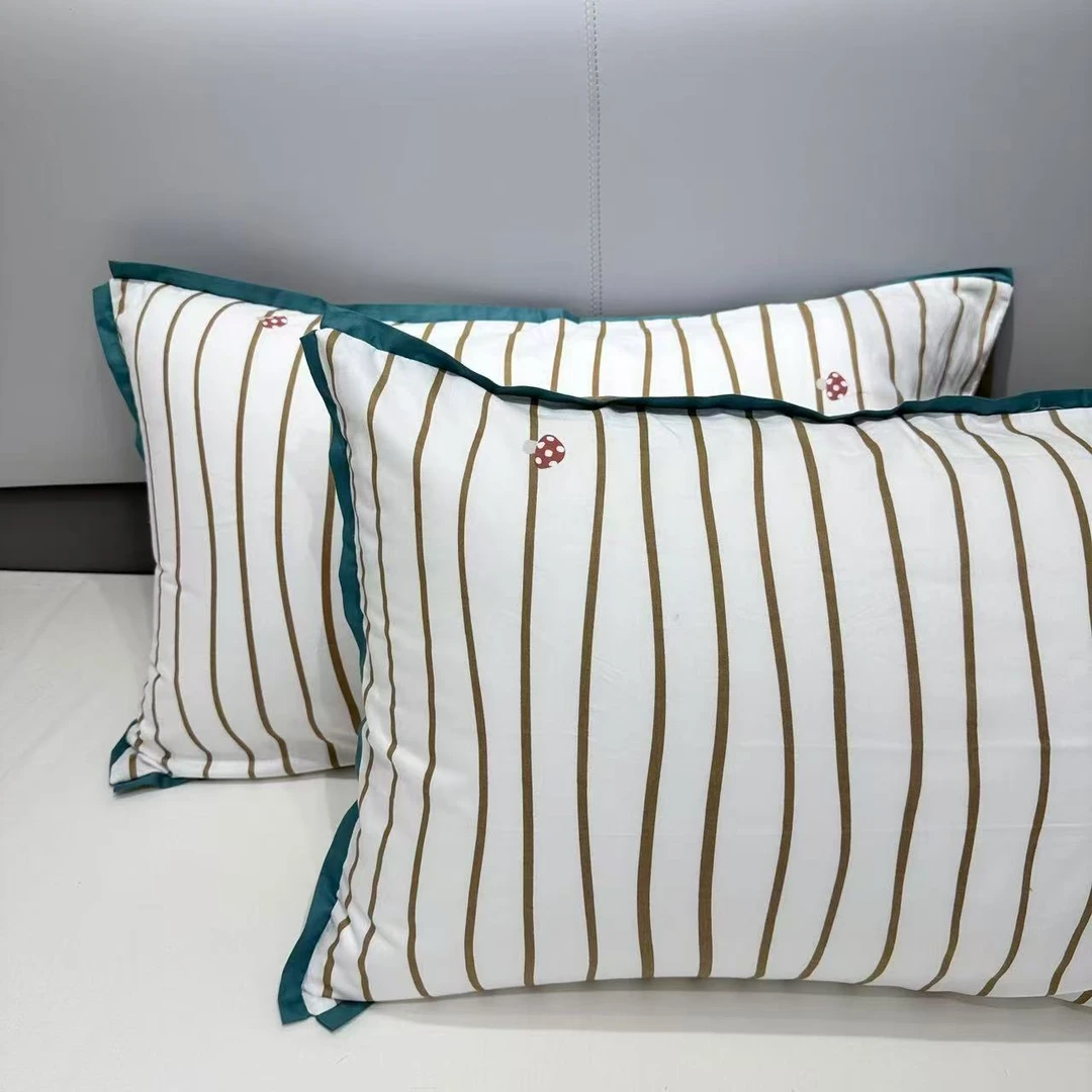 【枕套】外贸新品100%全棉A类设计师工艺款柔软亲肤