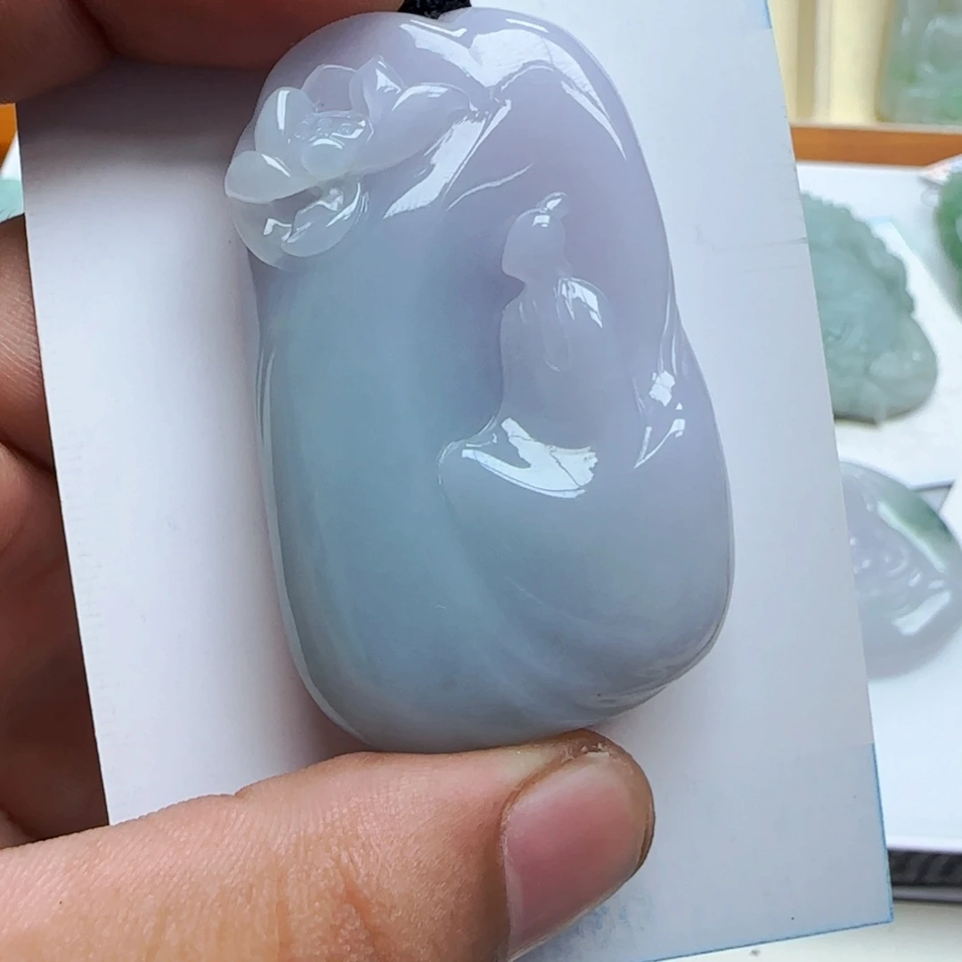 "***'颈饰未镶嵌翡翠翡翠