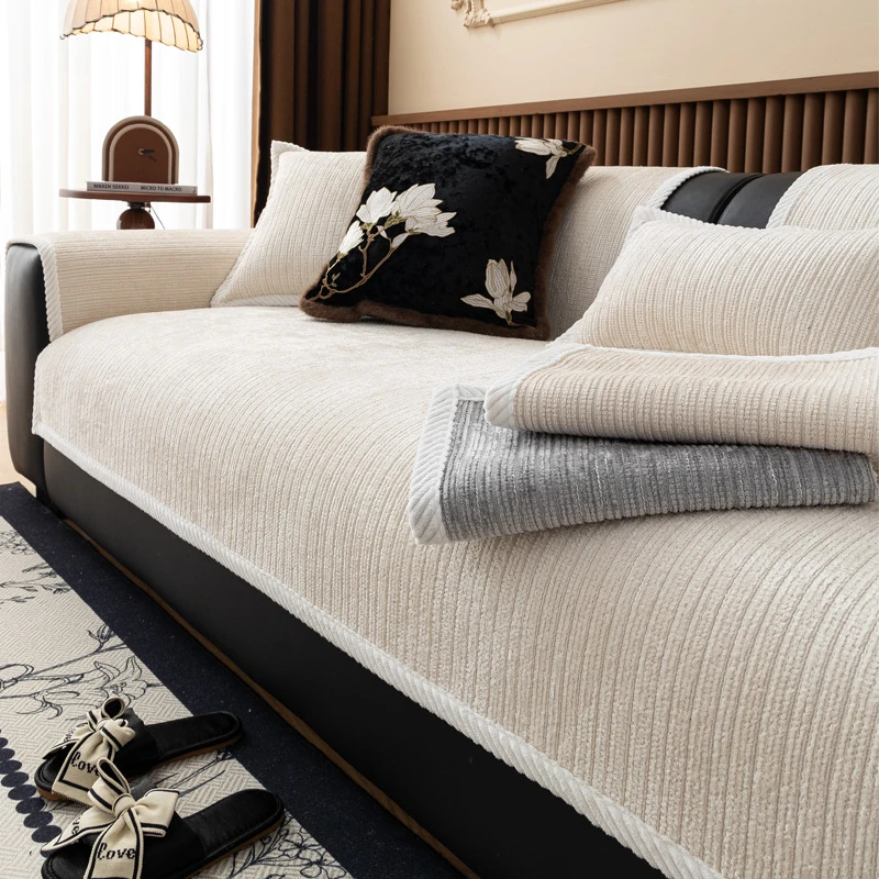 雪尼尔沙发垫子四季通用2025款新款沙发盖布垫高级感皮沙发盖巾