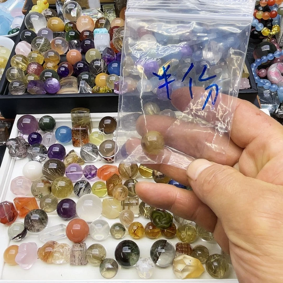 查罗石珠子合金半**汤