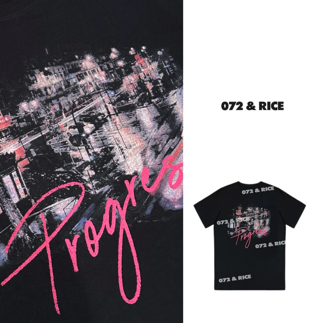 072 & RICE【中环TEE】100 纯棉 夏季休闲圆领短袖T恤 N-32SZY24