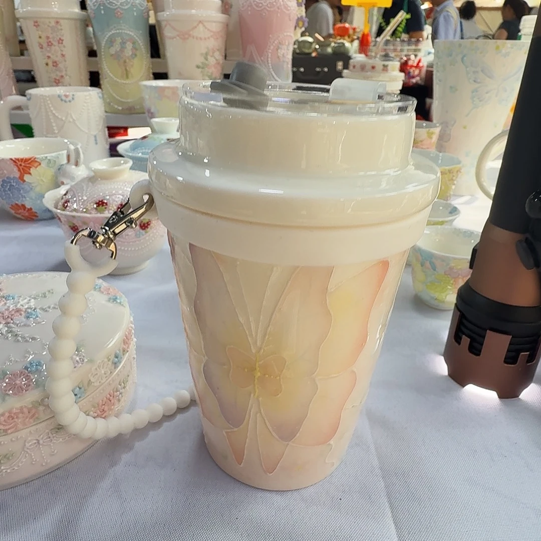 陶瓷便携款景德镇手绘小杯子