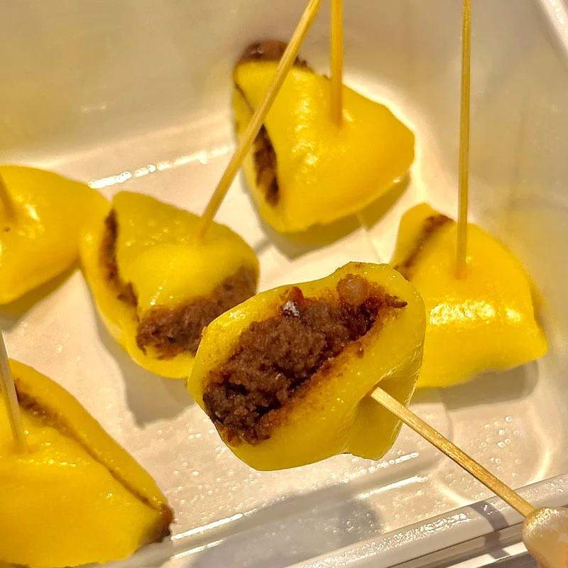 【健康粗粮】东北粘豆包老式糯米黑米早餐代餐杂粮加热即食糯米豆包