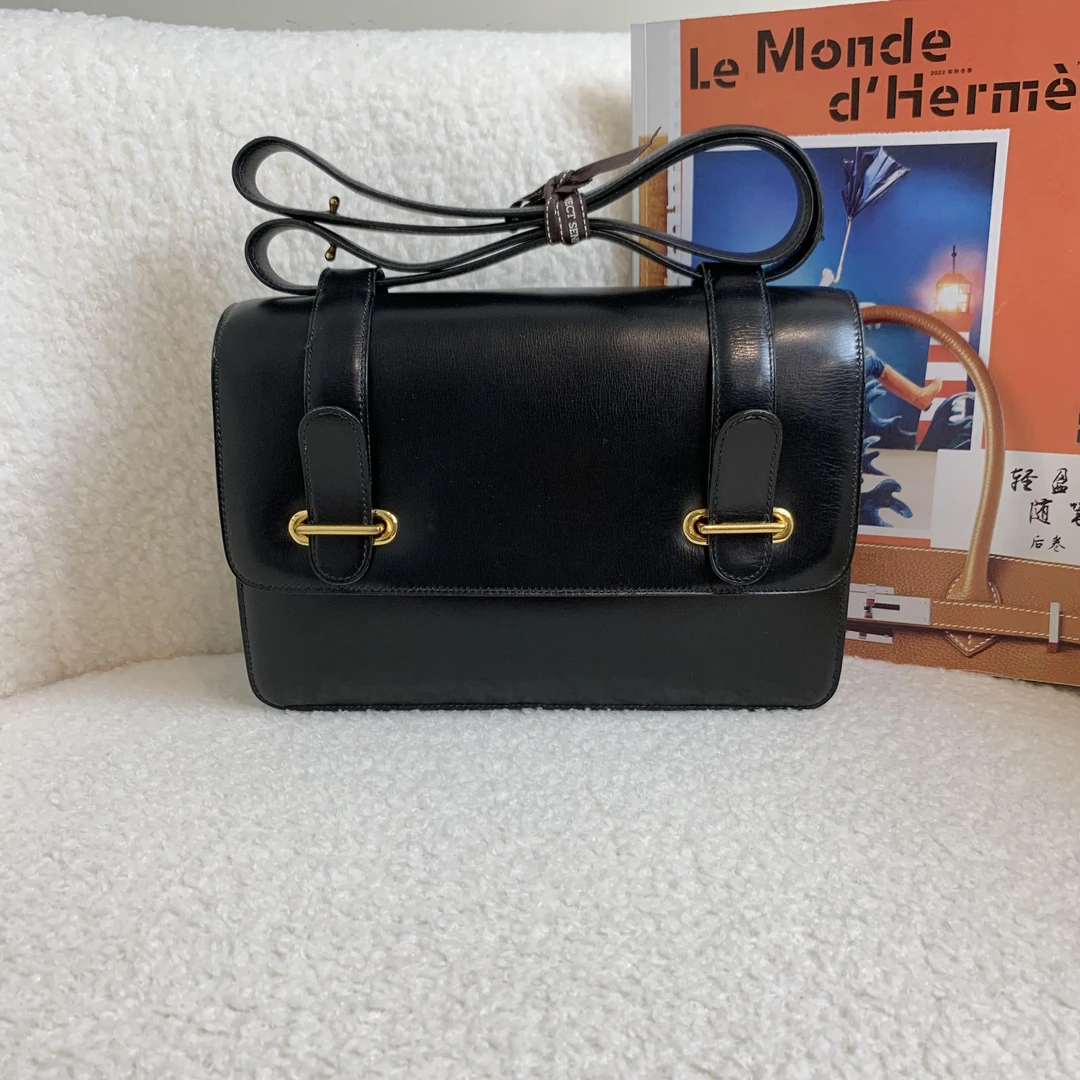 95新 Hermes/爱马仕 中古口盖包/45037243/12期免息/代卖服务