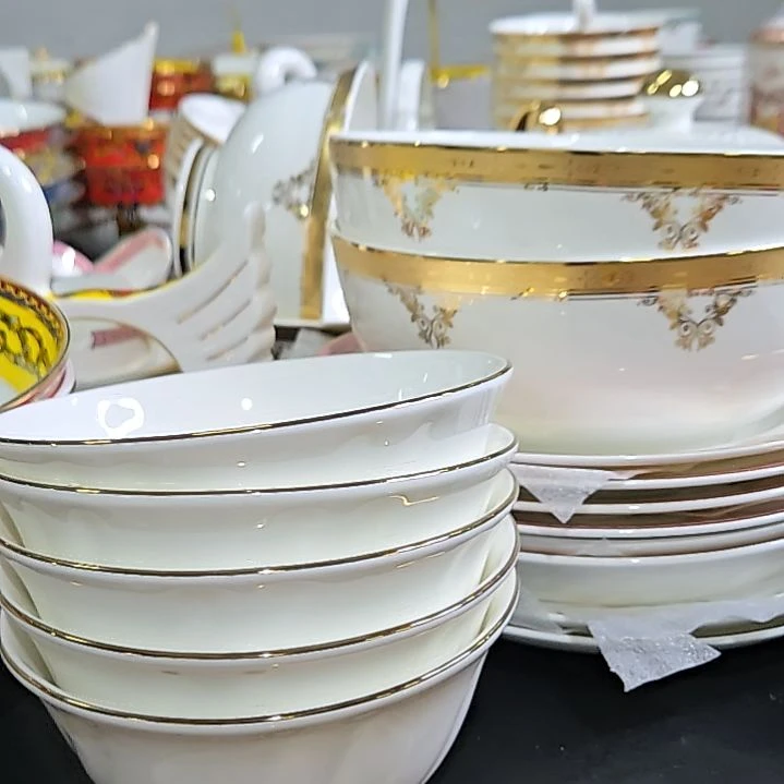 45%以上骨粉骨瓷金边5寸5个666666