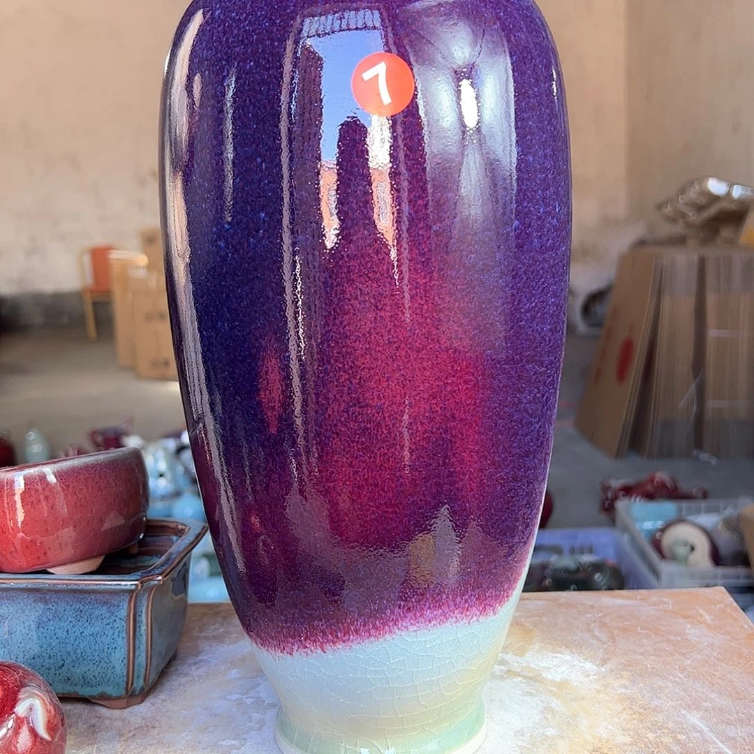 摆件郑家钧窑摆件微