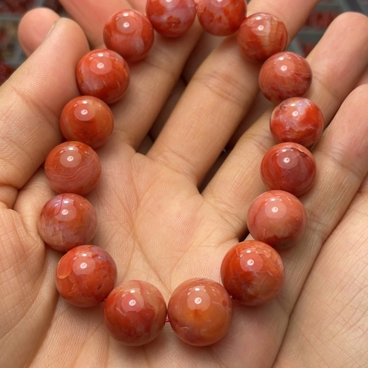 南红玛瑙手串13多样性发1未镶嵌