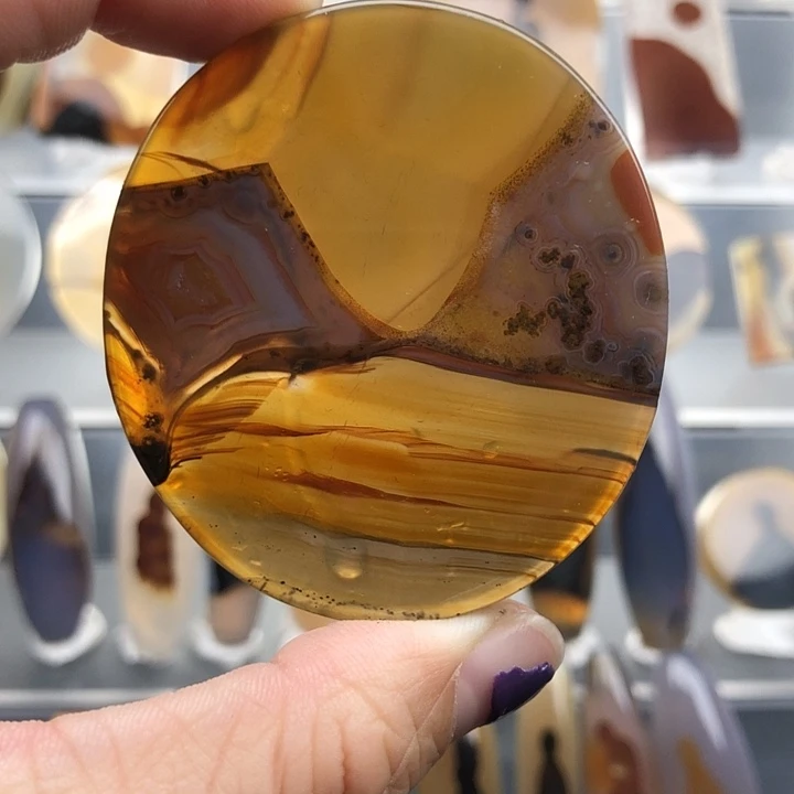 玛瑙/玉髓未镶嵌颈饰49