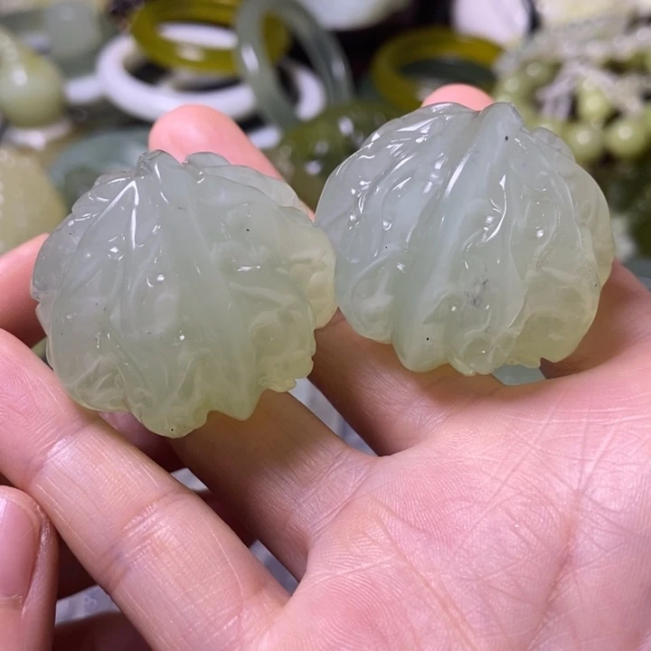 岫玉岫玉颈饰未镶嵌