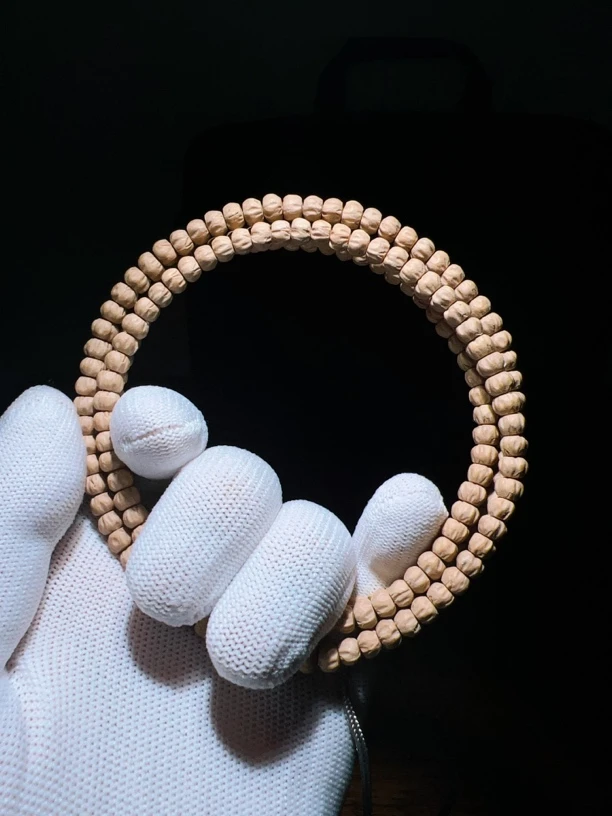 2.莲花金豆/百香籽菩提文玩手串长串