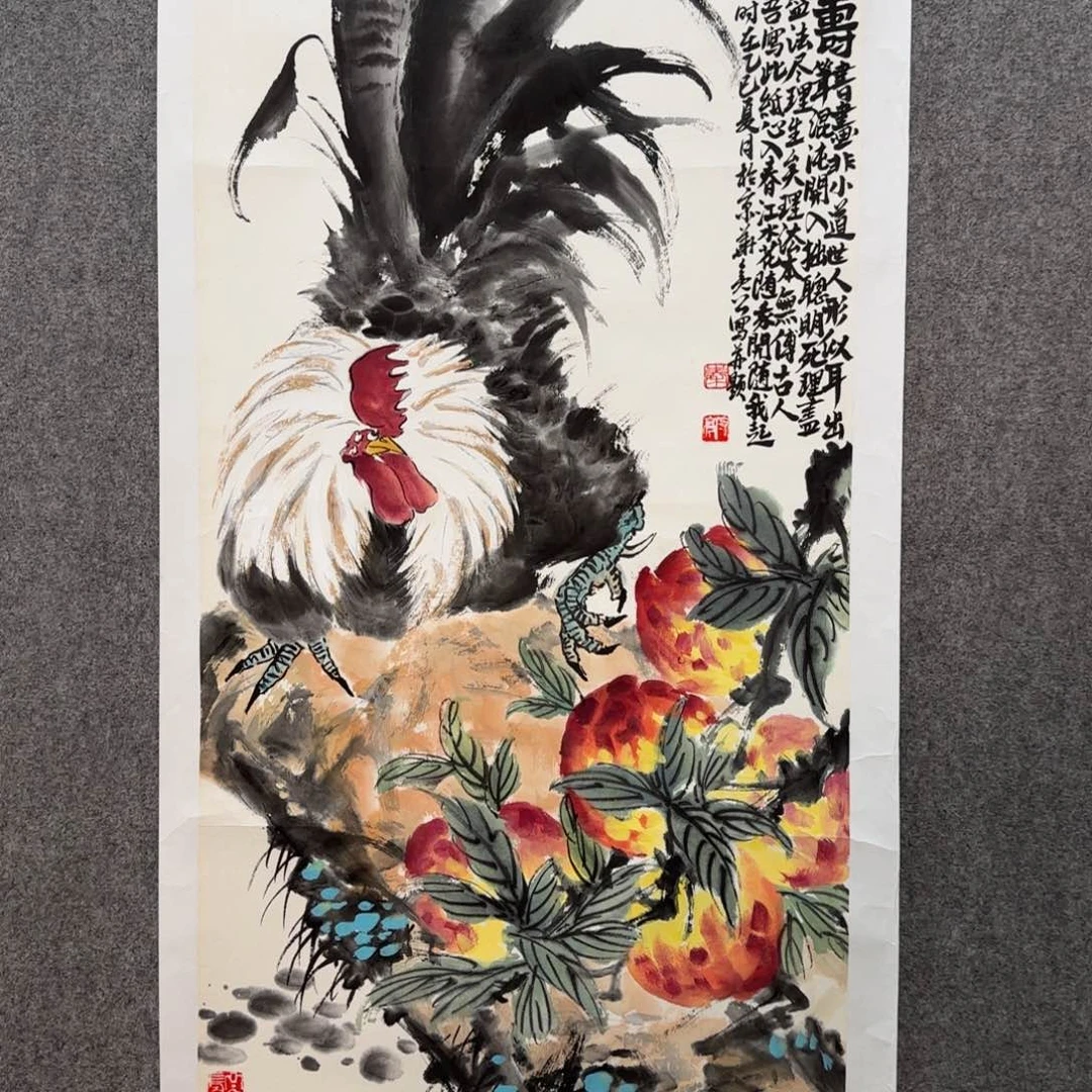 国画亮公老师手绘作品