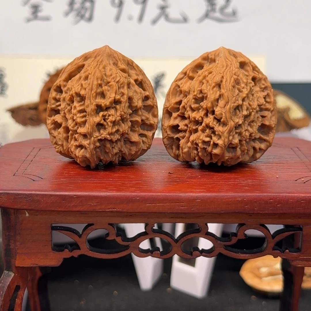 文玩核桃把件15号南疆边40肚39高41全品无药无修原生态