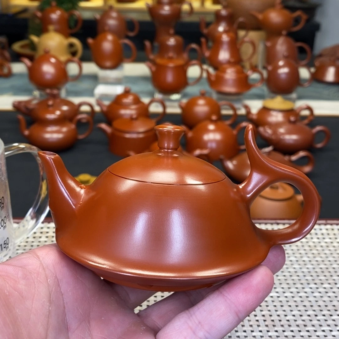 紫砂茶壶阚*潮州手拉壶