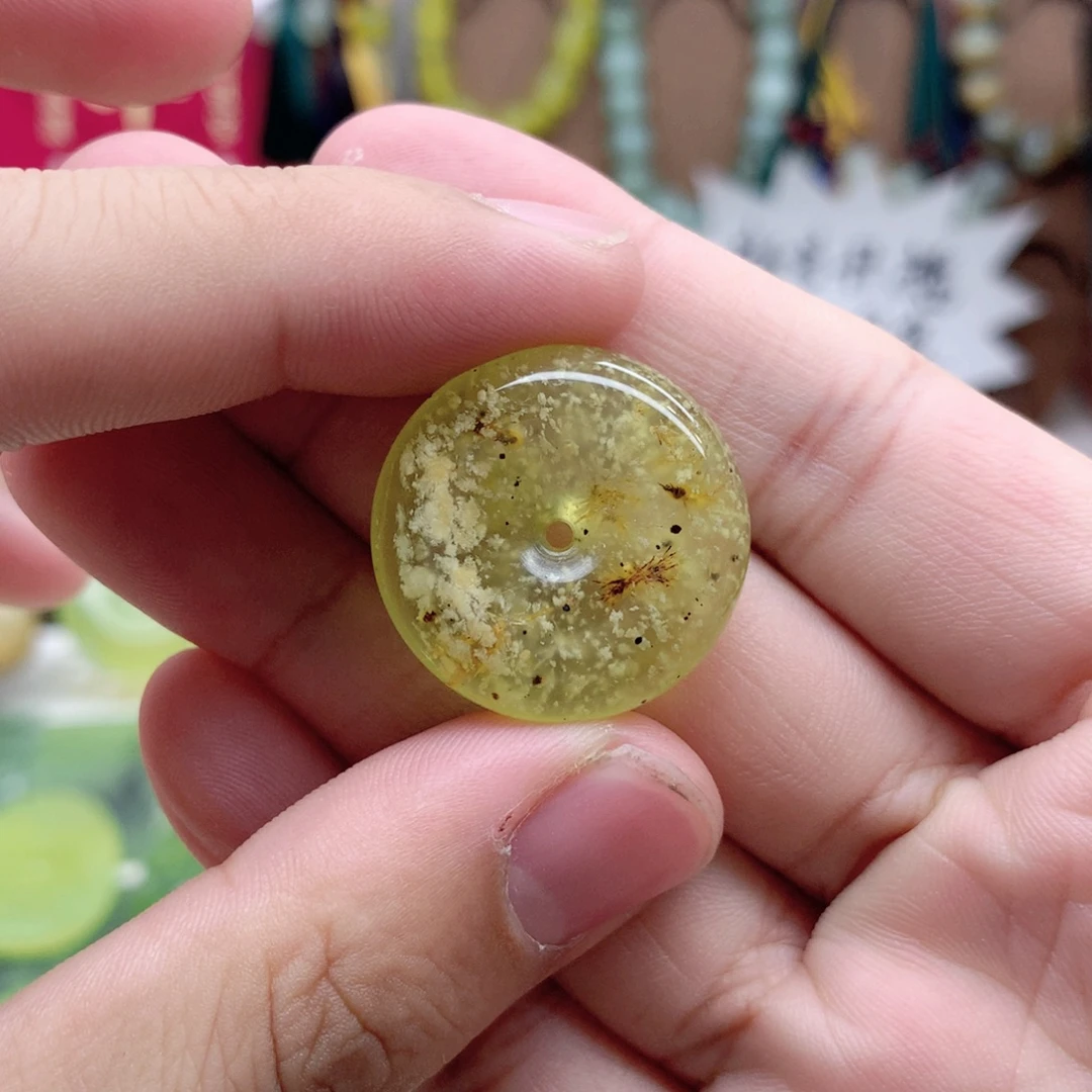 岫玉未镶嵌吊坠(不含链)