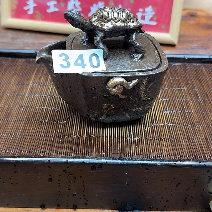 纯手工制作粗陶茶具