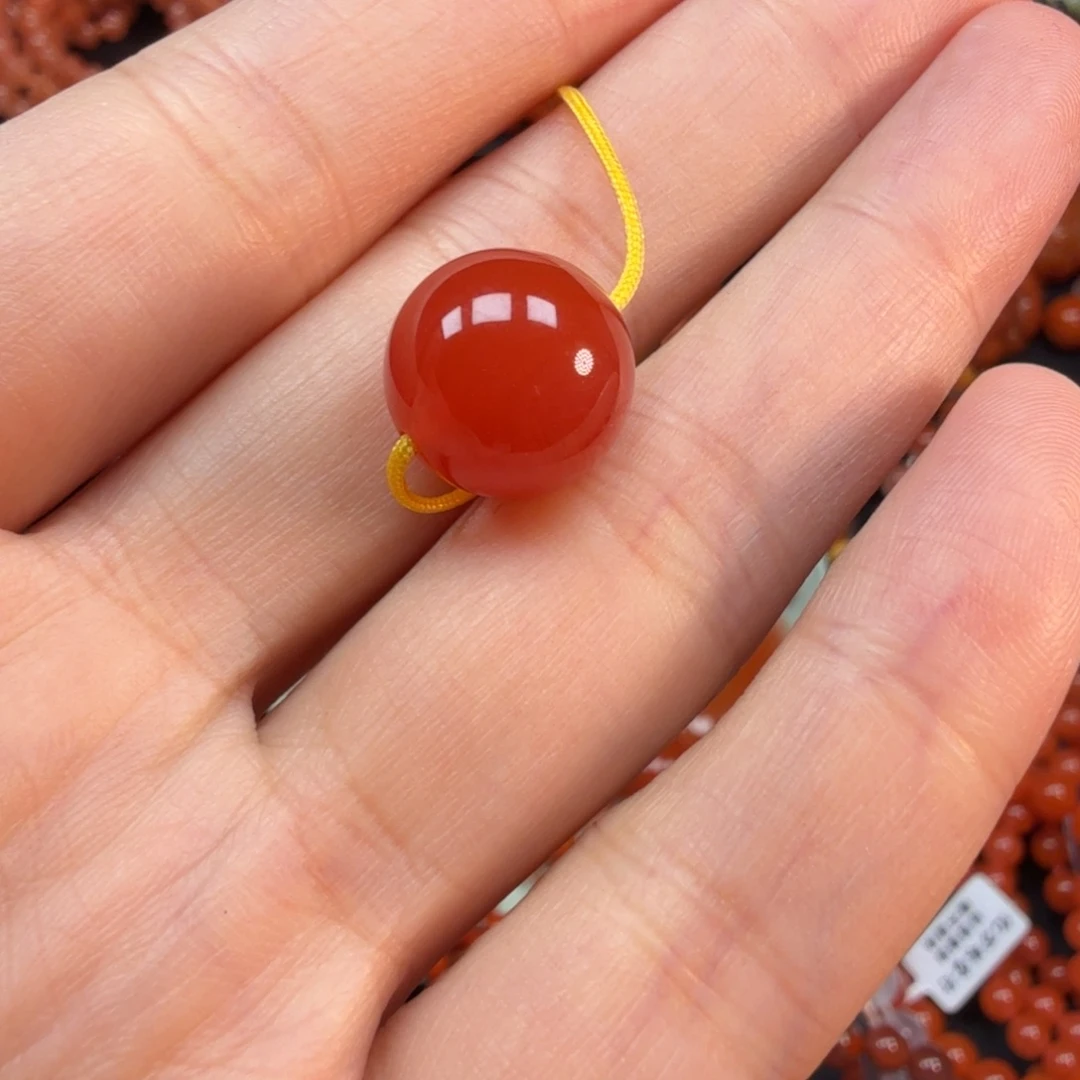 南红玛瑙未镶嵌配饰13mm