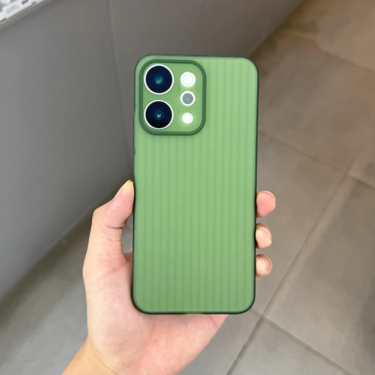 适用于OPPOreno14手机壳行李箱波纹软壳磨砂全包Reno14Pro保护套