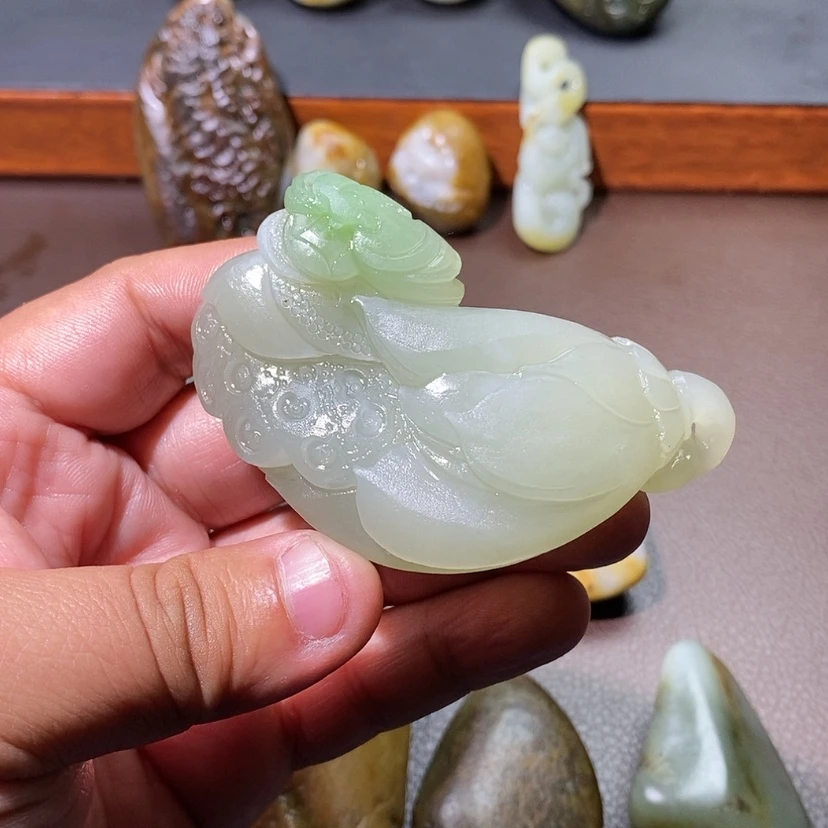 【闪购商品】和田玉颈饰未镶嵌7*3定制