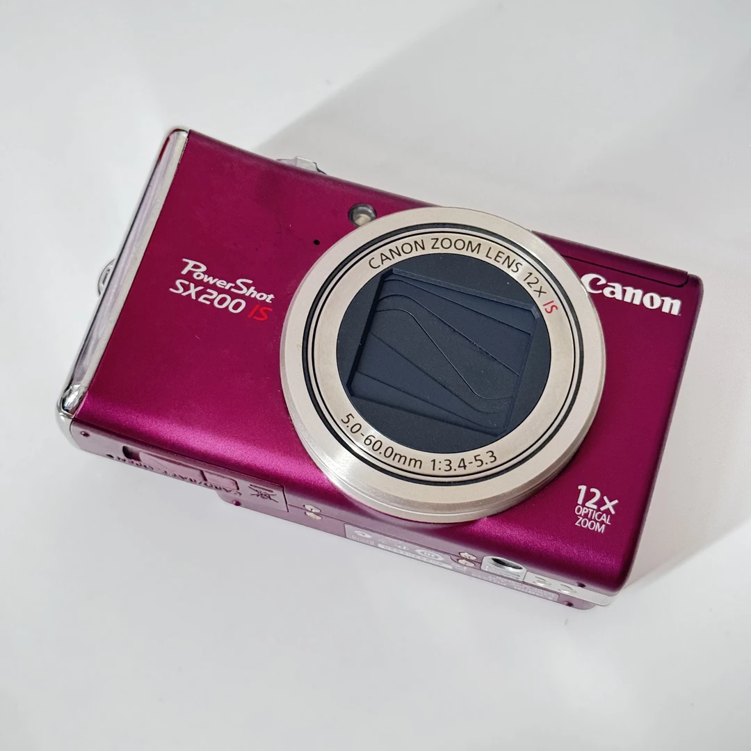 95新 Canon/佳能 sx200hs 1200w像素12倍光学变焦CCD数码相机