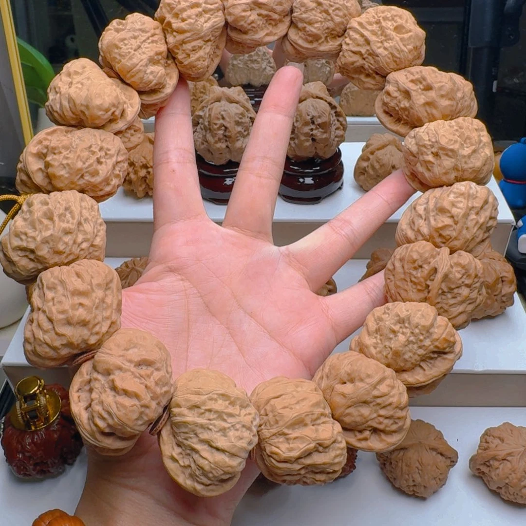 把件核桃蛤蟆头一帆风顺手持