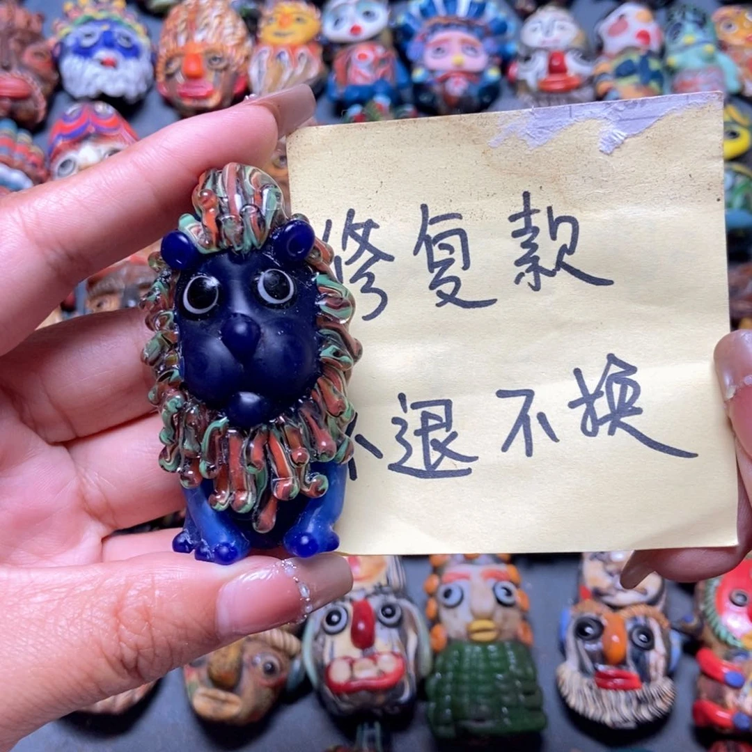 玻璃颈饰印度尼西亚瑕疵no退换