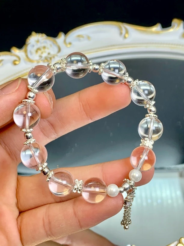 白水晶定制款，双A纯净体的