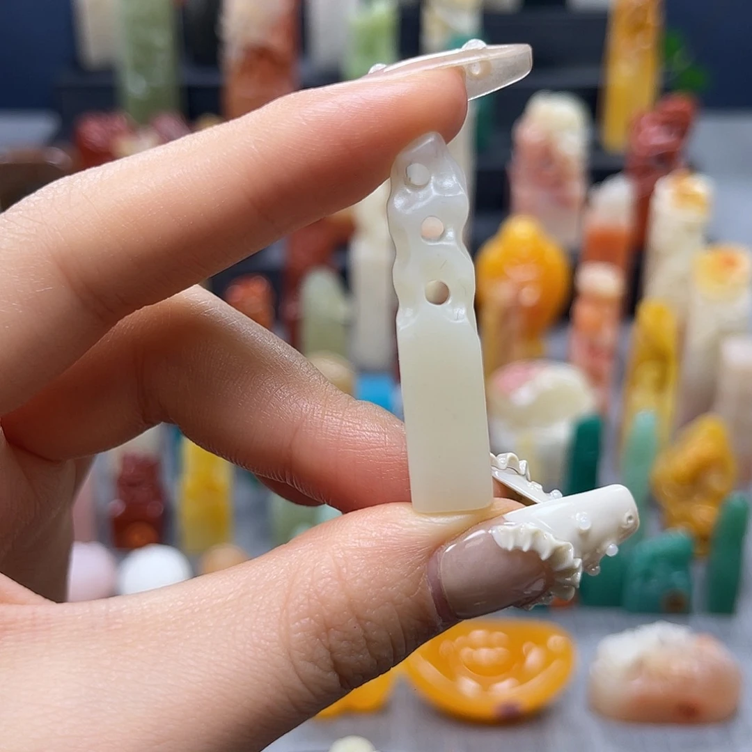 巴林石印石柒**?包邮包刻9207