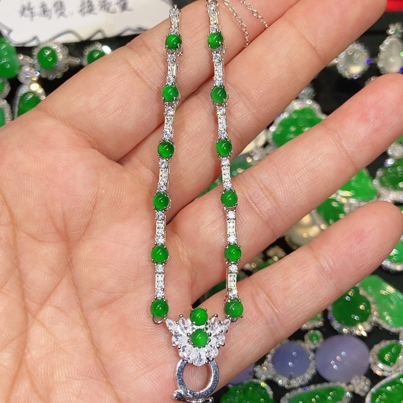 【闪购商品】翡翠未镶嵌颈饰天然翡翠