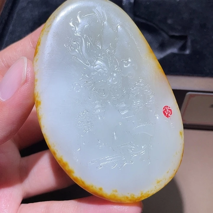 和田玉颈饰未镶嵌Y