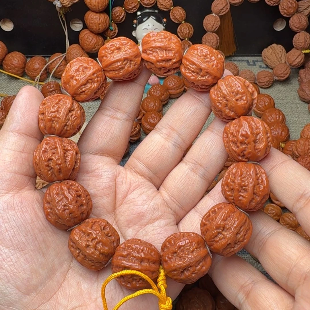 手串文玩核桃粗筋八棱手串22