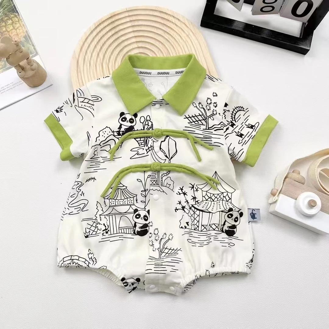 宝宝婴儿包屁衣男宝