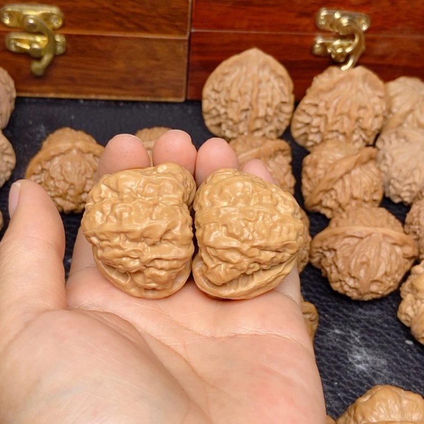 【闪购商品】文玩核桃吊坠北*人蛙蛙40