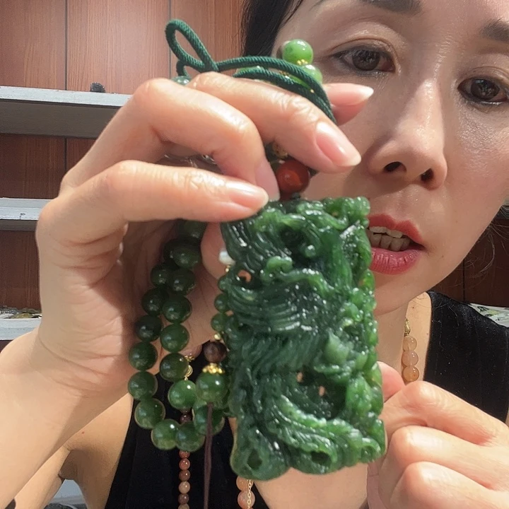 和田玉（碧玉）未镶嵌颈饰✨****✨