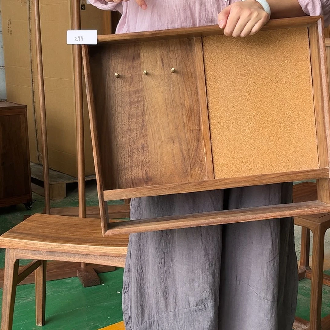 黑胡桃木电表箱遮挡