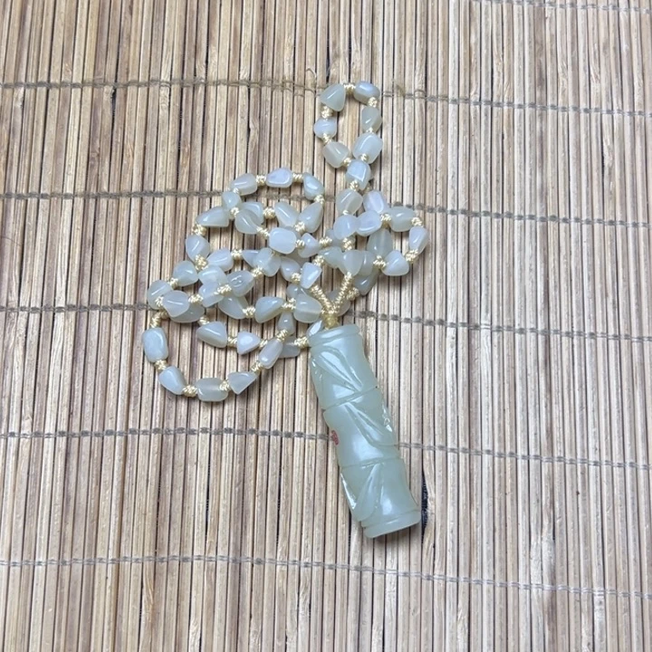 用***6和田玉未镶嵌挂件