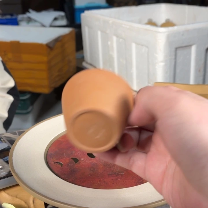 紫砂茶壶紫砂福利杯一对