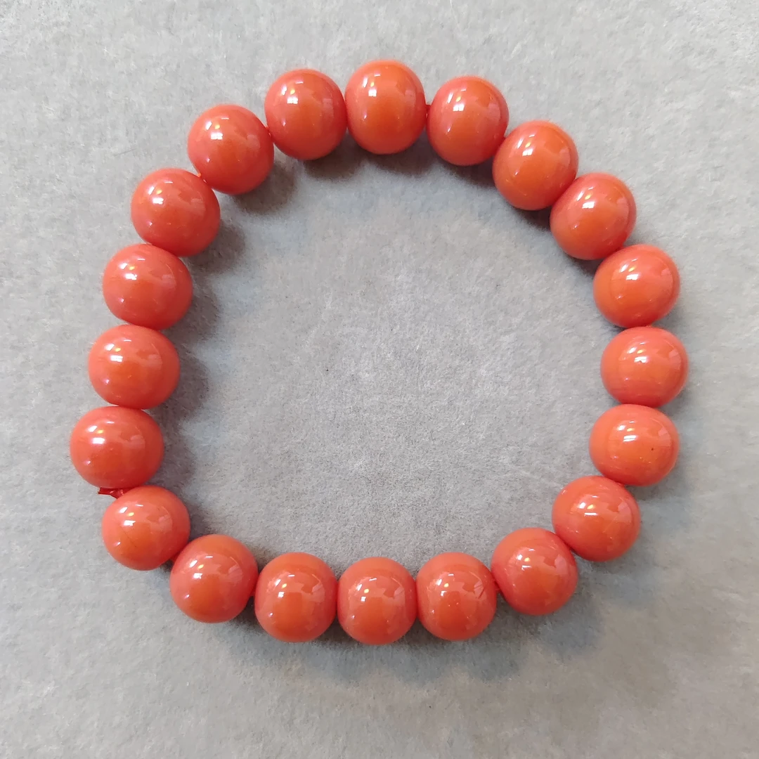 M400号精品莫色卡10mm圆珠手串