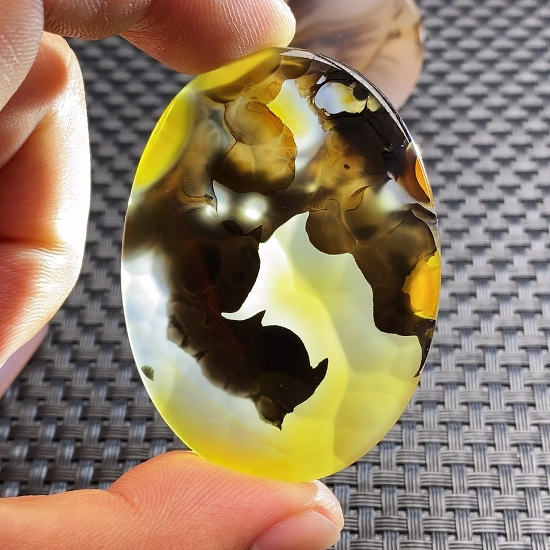 玛瑙/玉髓未镶嵌吊坠(不含链)619