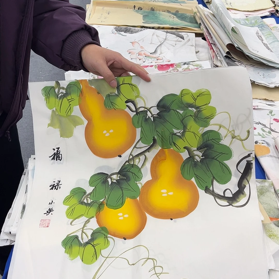 国画纯手绘作品欣赏