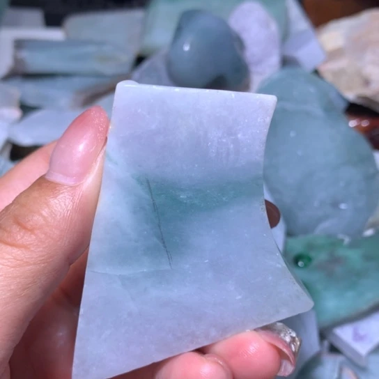 翡翠散珠翡翠边角料