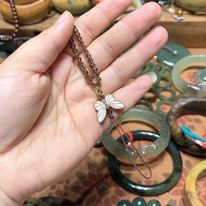 和田玉手机链未镶嵌