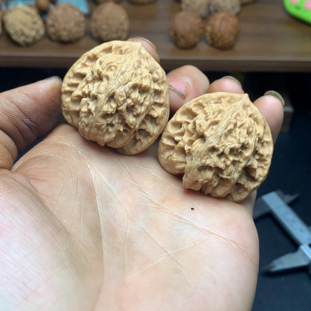 吊坠文玩核桃40盘龙虎